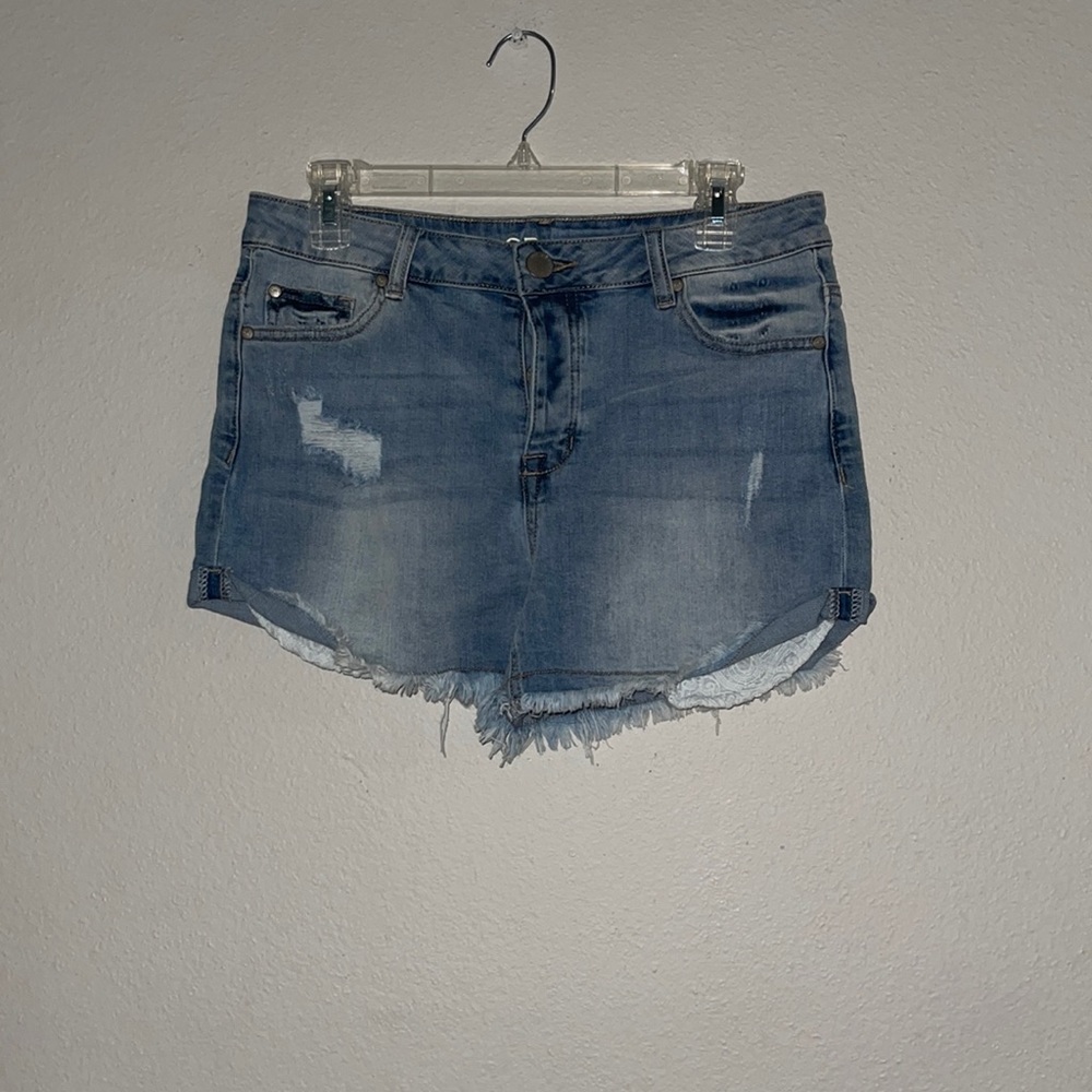 CP HI RISE JEAN SHORTS